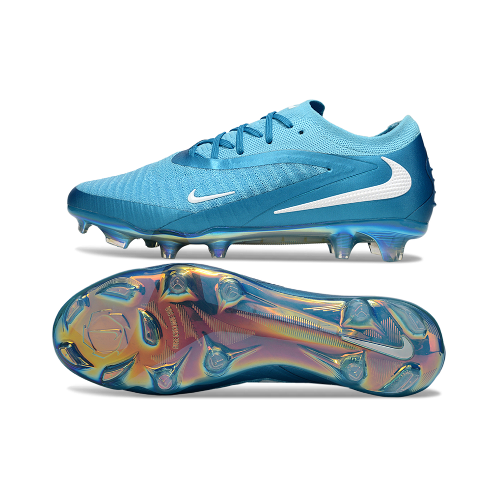 Chuteira Campo Nike Phantom GX 3 Elite FG Azul