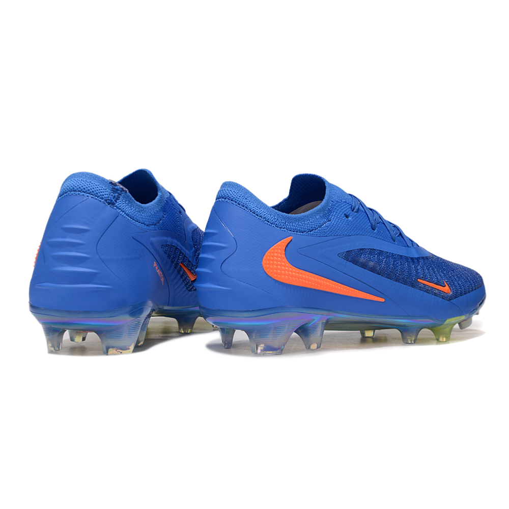Chuteira Campo Nike Phantom GX 3 Elite FG Azul e Laranja
