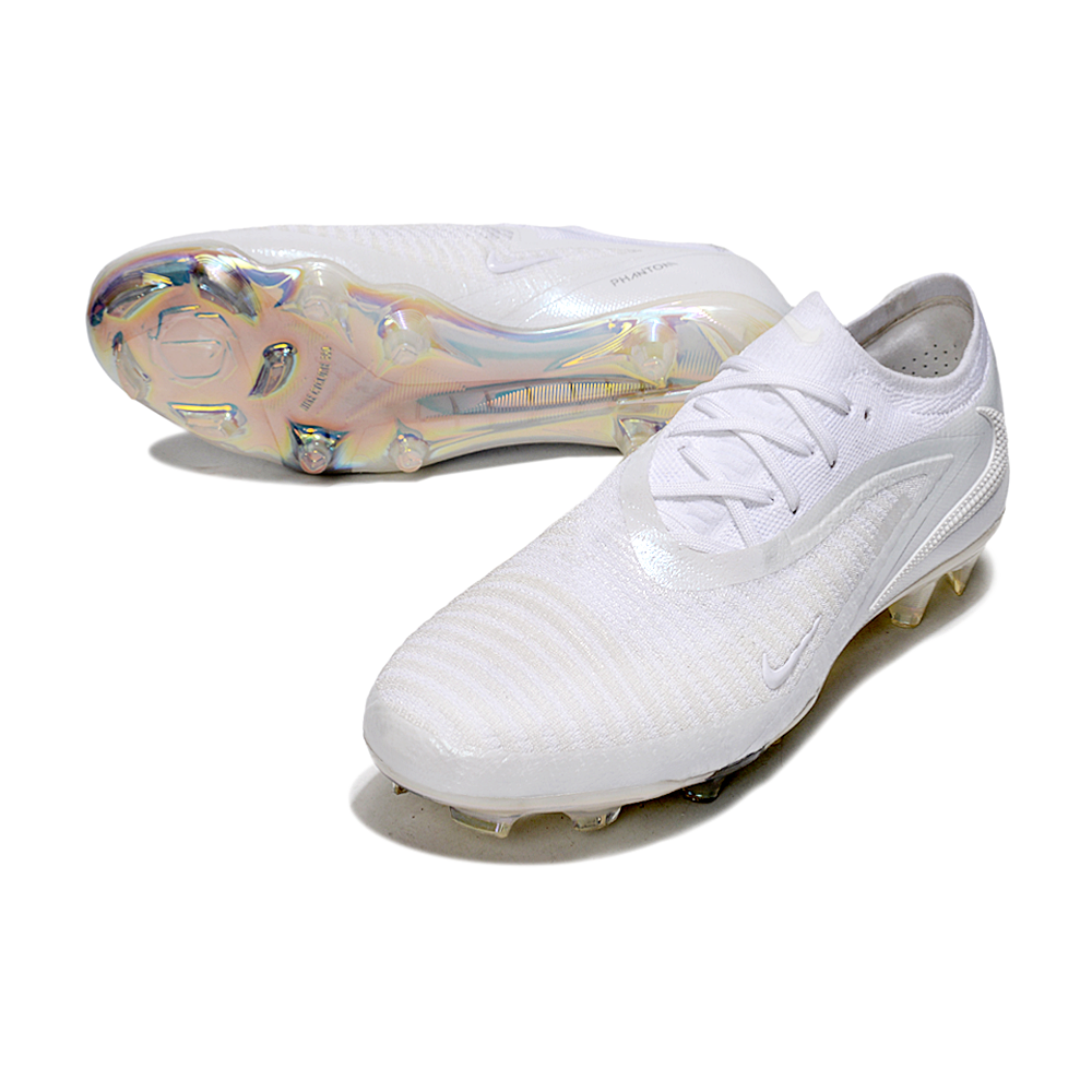 Chuteira Campo Nike Phantom GX 3 Elite FG Branco