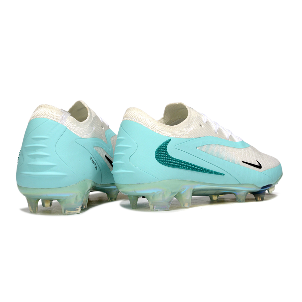 Chuteira Campo Nike Phantom GX 3 Elite FG Branco e Verde