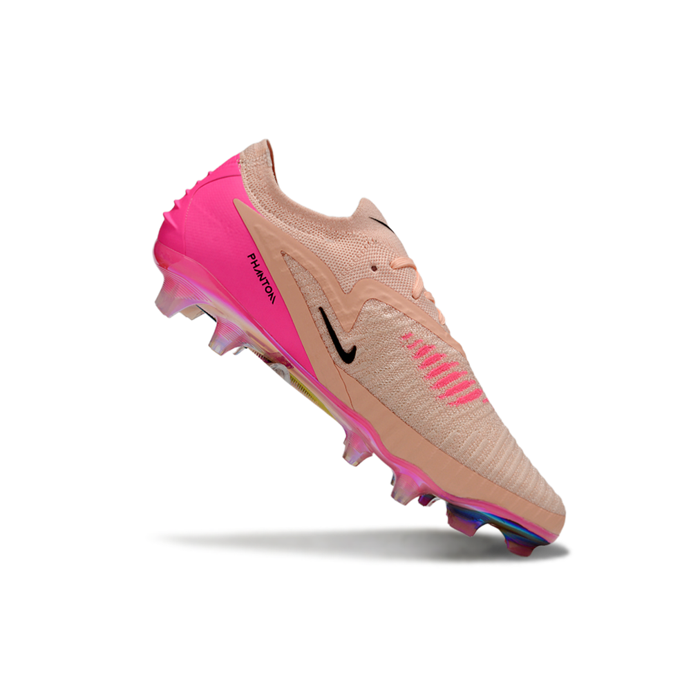 Chuteira Campo Nike Phantom GX 3 Elite FG Rosa e Preto
