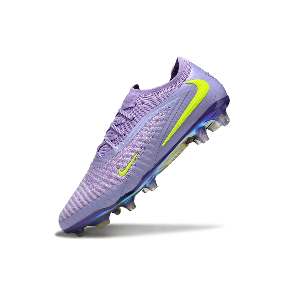 Chuteira Campo Nike Phantom GX 3 Elite FG Roxo e Verde