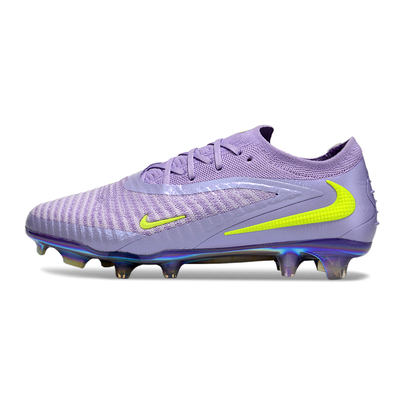 Chuteira Campo Nike Phantom GX 3 Elite FG Roxo e Verde
