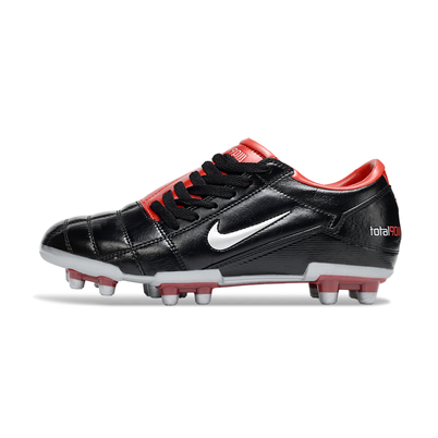 Chuteira Campo Nike Total 90 FG Preto e Vermelho