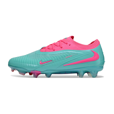 Chuteira Campo Nike Phantom GX 3 Elite FG Verde e Rosa