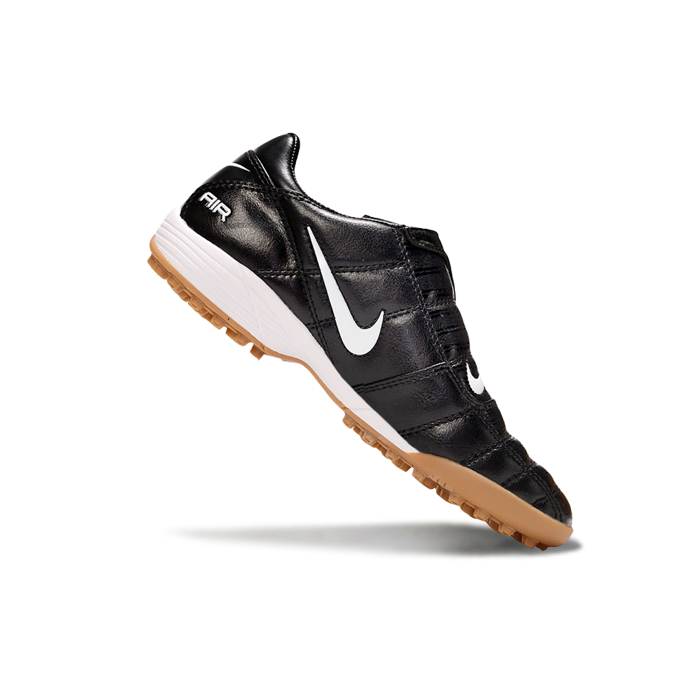 Chuteira Society Nike Total 90 TF Preto e Branco