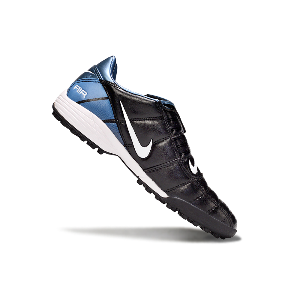 Chuteira Society Nike Total 90 TF Preto e Azul