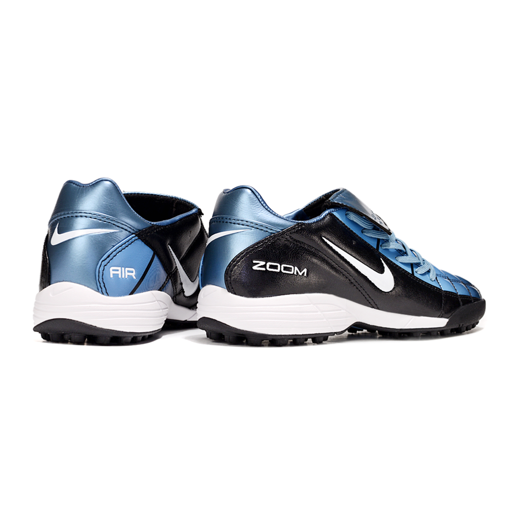 Chuteira Society Nike Total 90 TF Preto e Azul