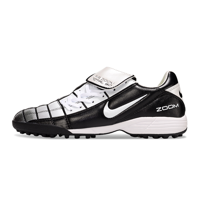 Chuteira Society Nike Total 90 TF Preto e Branco