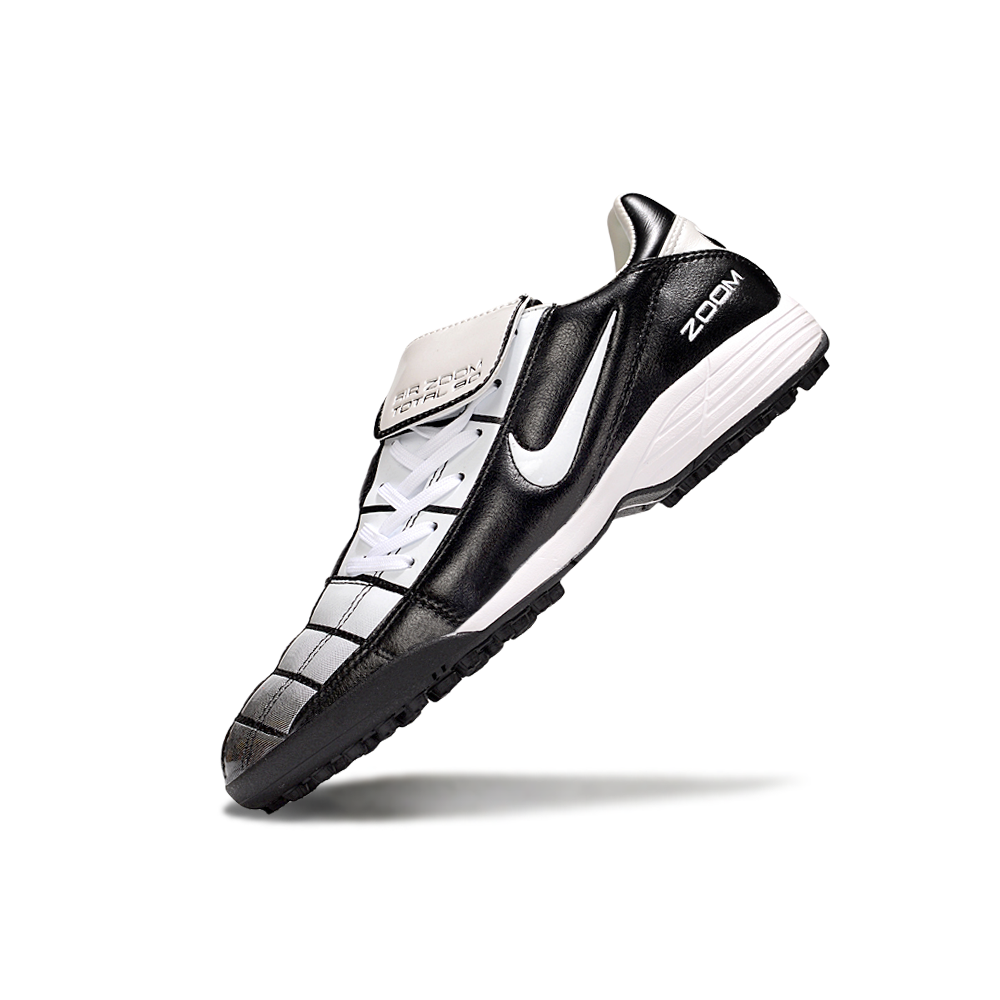 Chuteira Society Nike Total 90 TF Preto e Branco
