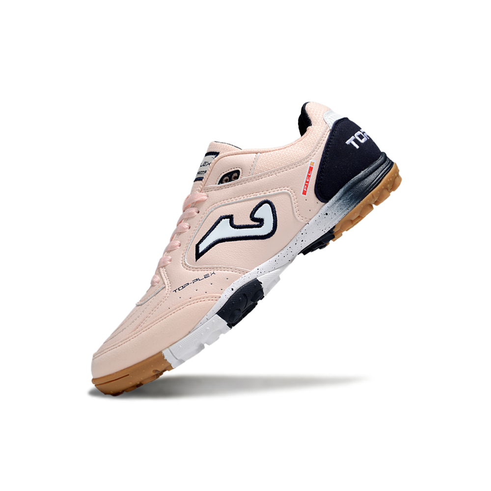 Chuteira Society Joma Top Flex Rosa e Azul