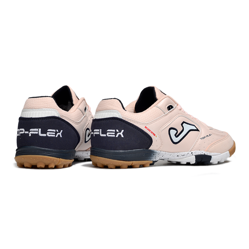 Chuteira Society Joma Top Flex Rosa e Azul