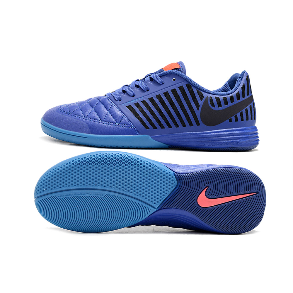 Chuteira Futsal Nike Lunar Gato II IC Azul