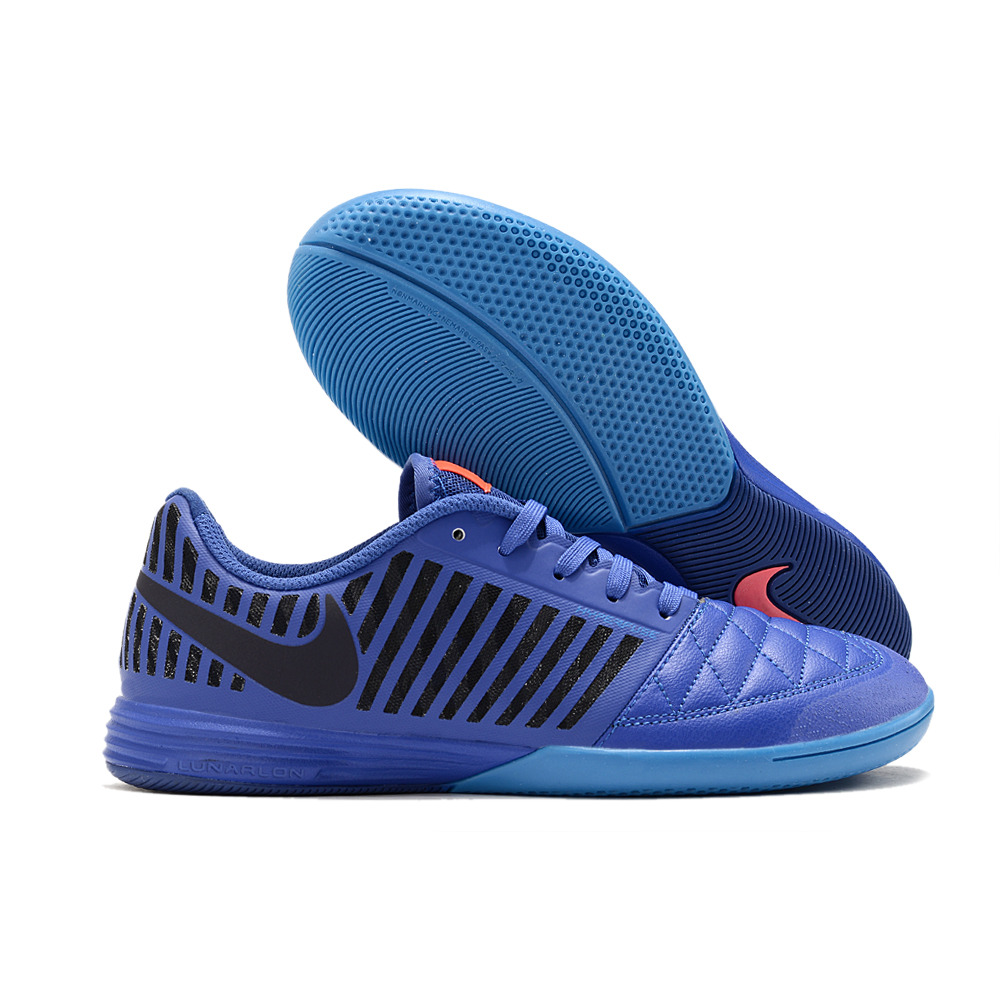 Chuteira Futsal Nike Lunar Gato II IC Azul