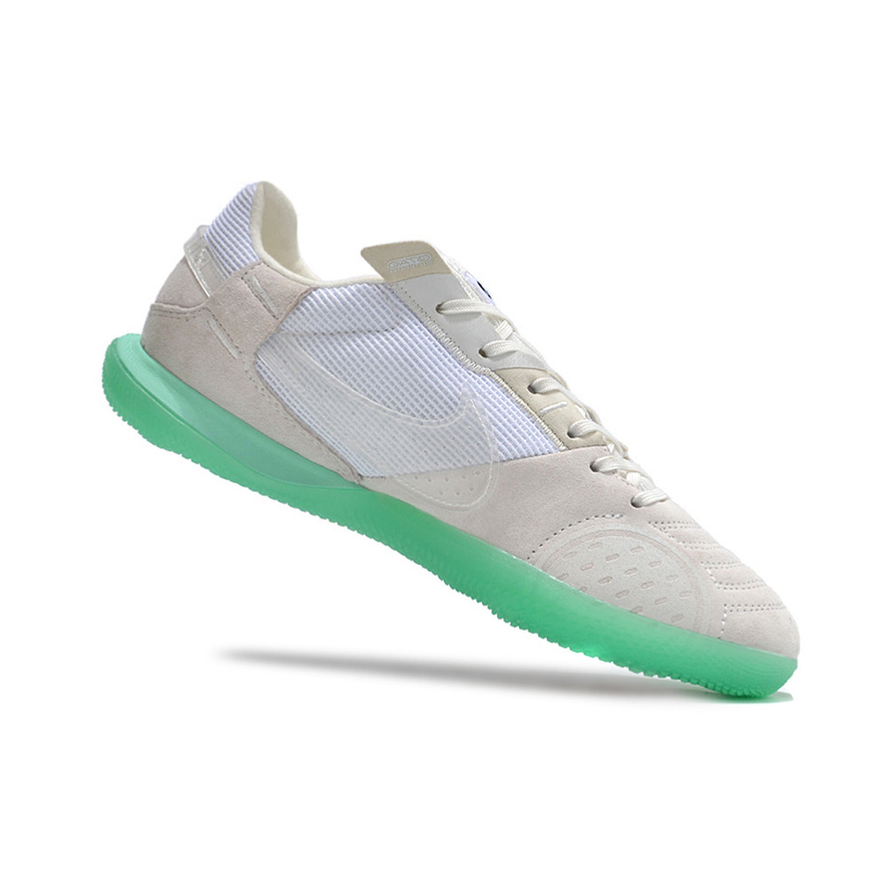 Chuteira Futsal Nike StreetGato IC Cinza e Verde
