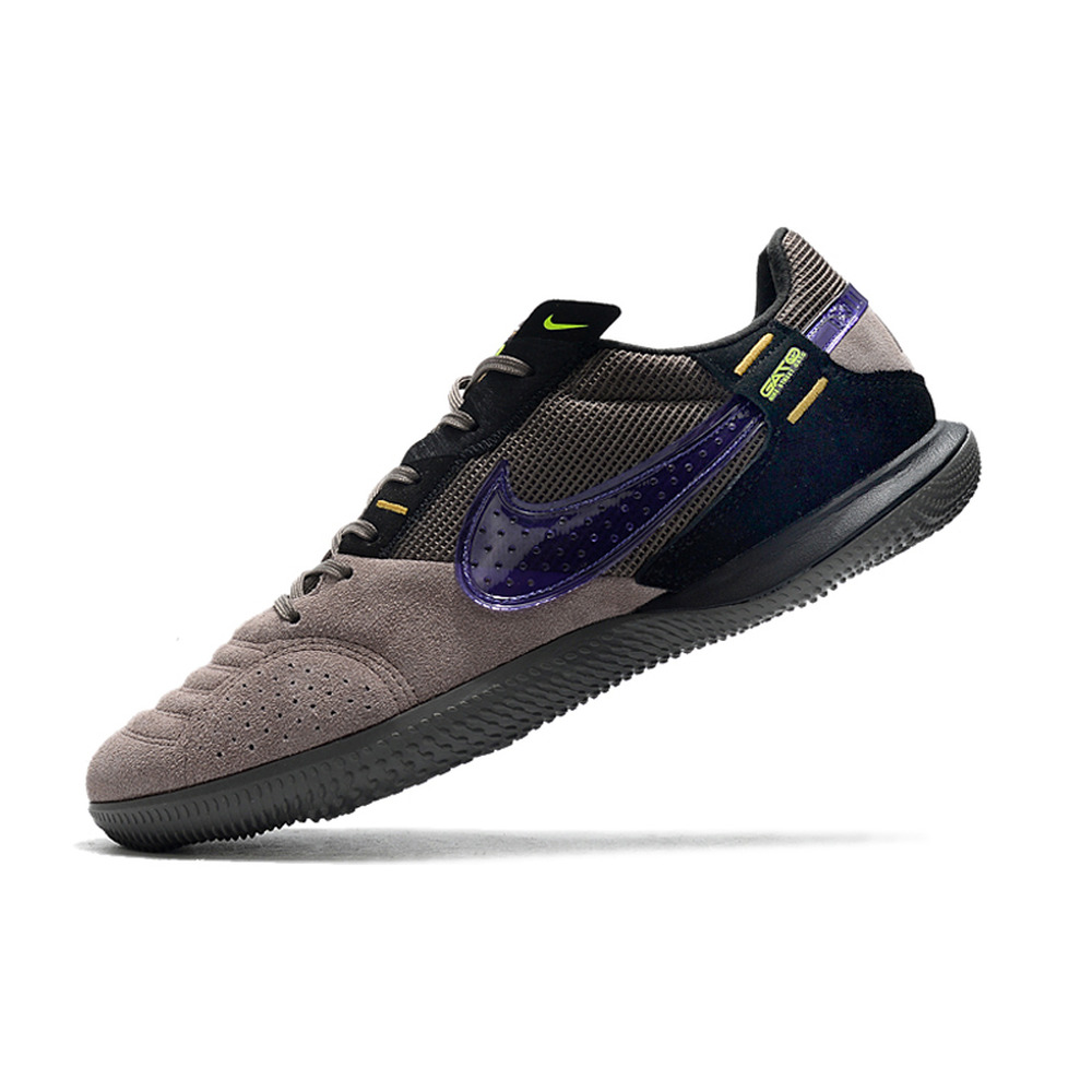 Chuteira Futsal Nike StreetGato IC Cinza e Roxo
