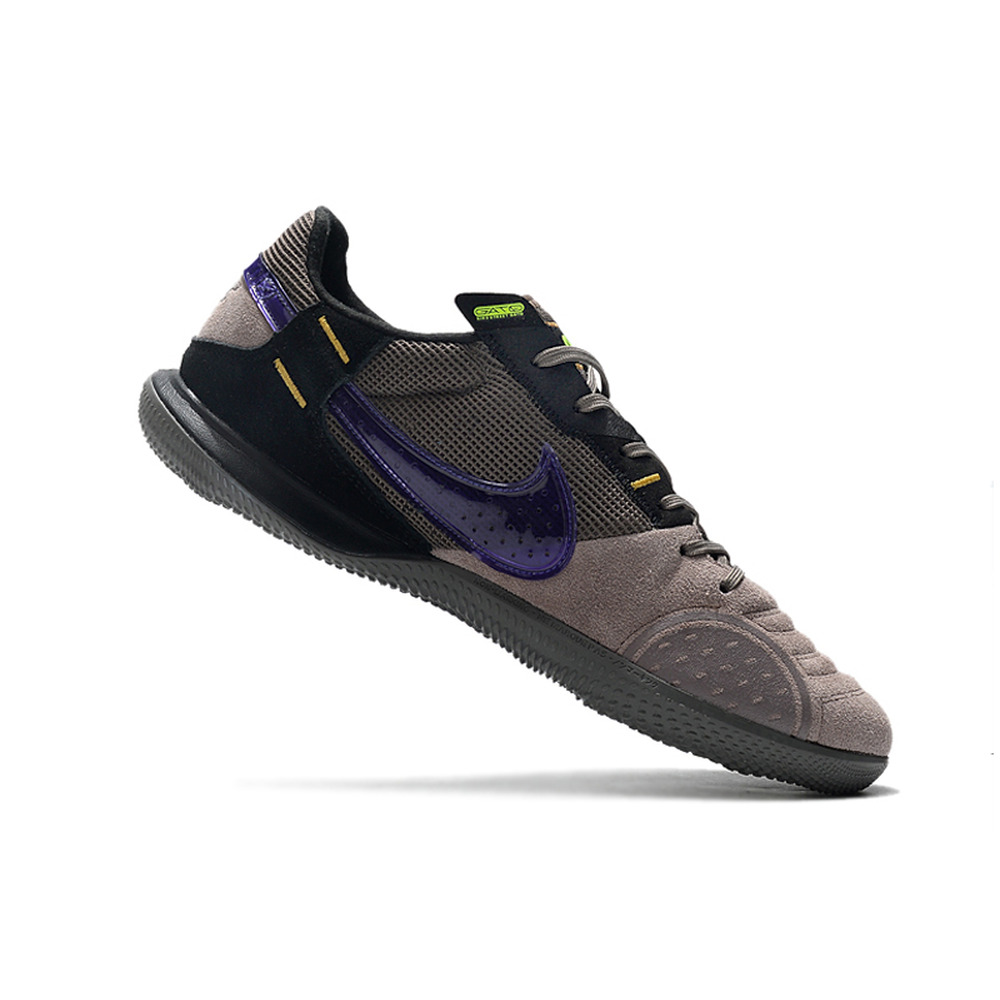 Chuteira Futsal Nike StreetGato IC Cinza e Roxo