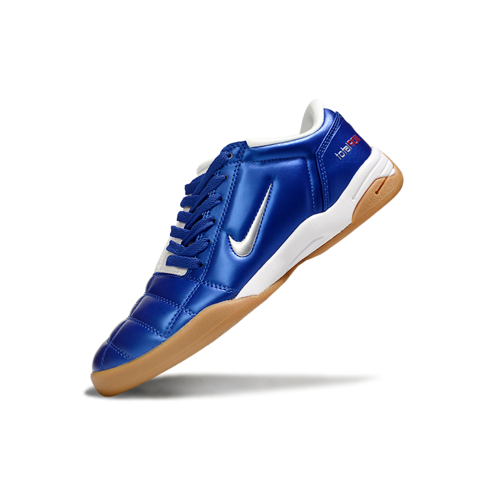 Chuteira Futsal Nike Total 90 IC Azul e Branco