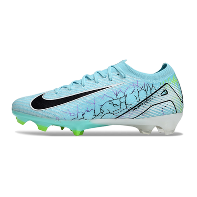 Chuteira Campo Nike Air Zoom Mercurial Vapor 16 Elite FG Azul e Verde