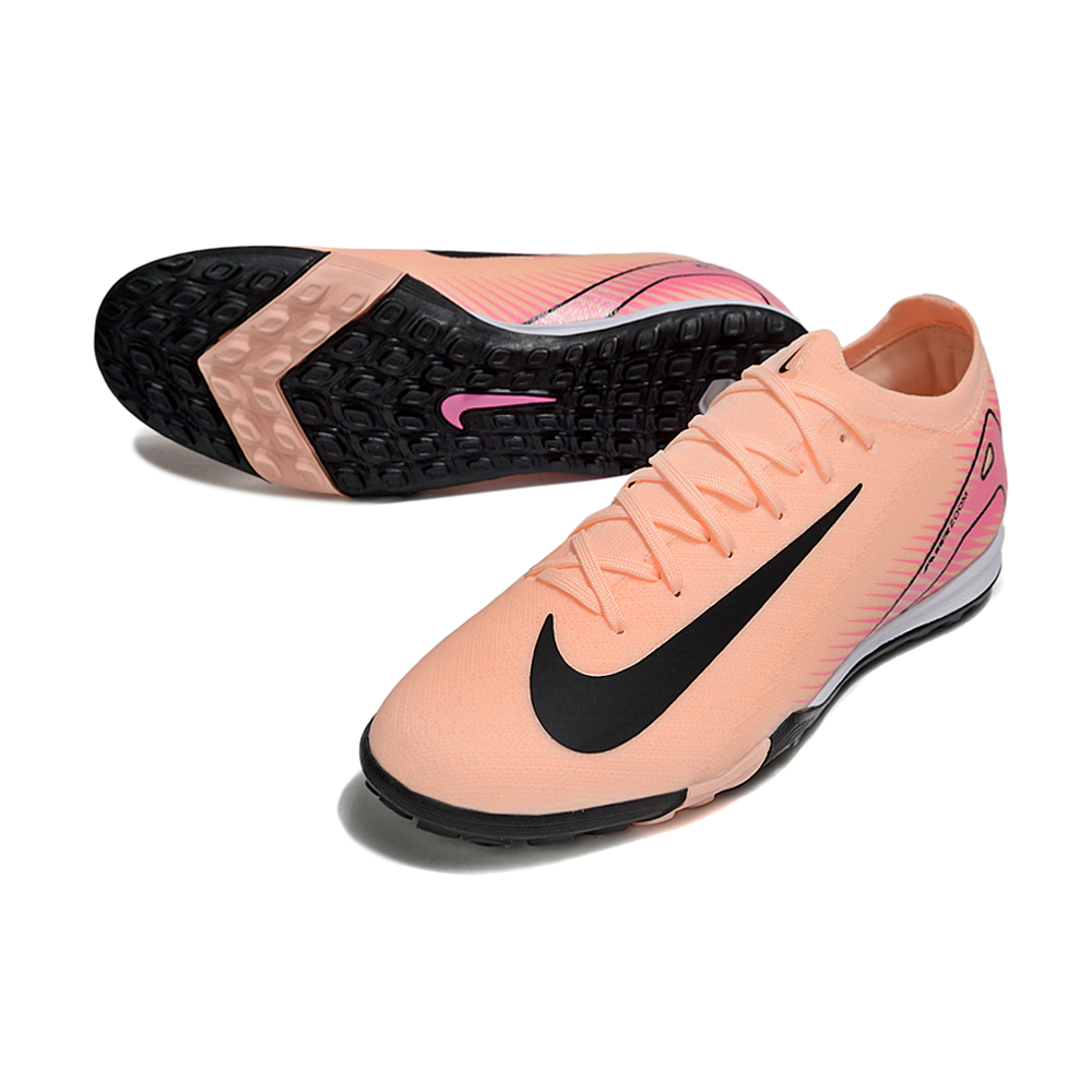 Chuteira Society Nike Air Zoom Mercurial Vapor 16 Elite TF Rosa 