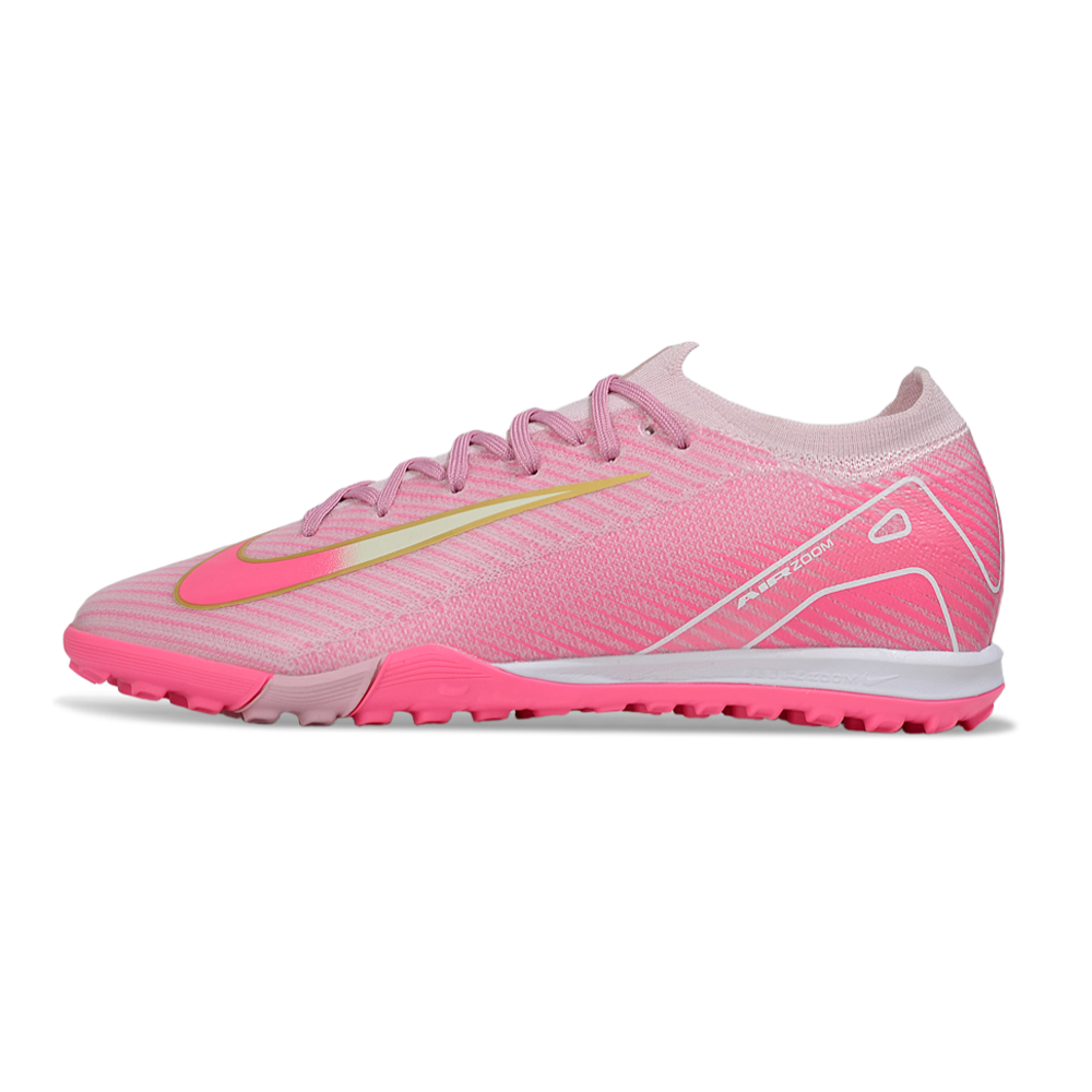 Chuteira Society Nike Air Zoom Mercurial Vapor 16 Elite TF Rosa