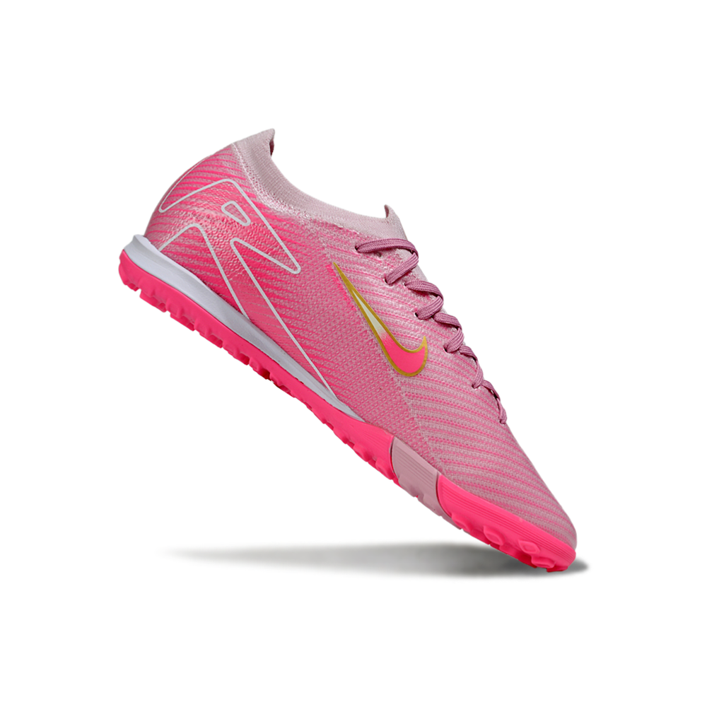 Chuteira Society Nike Air Zoom Mercurial Vapor 16 Elite TF Rosa