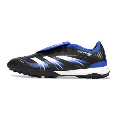 Chuteira Society Adidas Predator League Elite TF Preta e Azul
