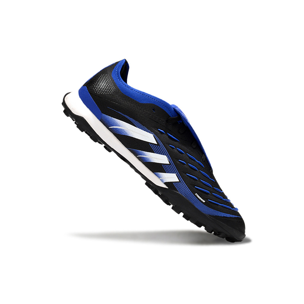 Chuteira Society Adidas Predator League Elite TF Preta e Azul