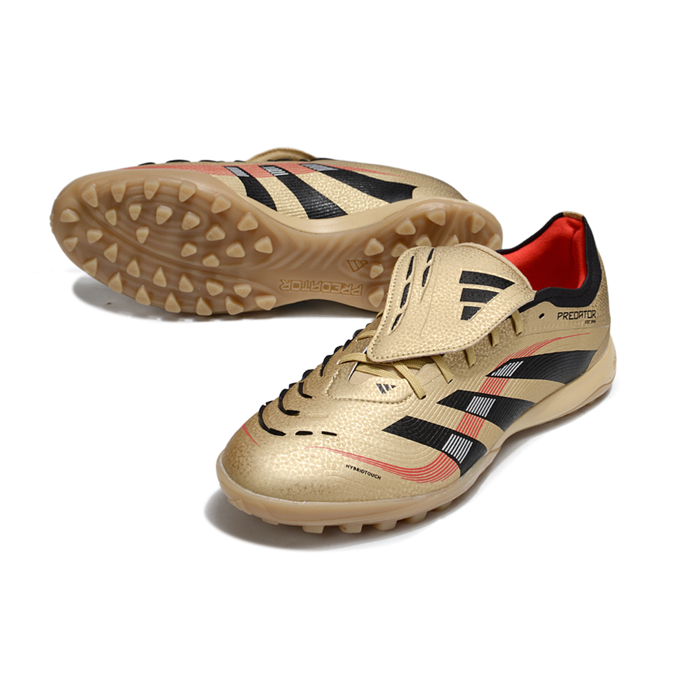 Chuteira Society Adidas Predator League Elite TF Dourado