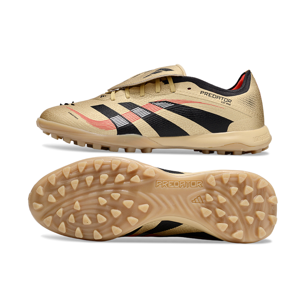 Chuteira Society Adidas Predator League Elite TF Dourado
