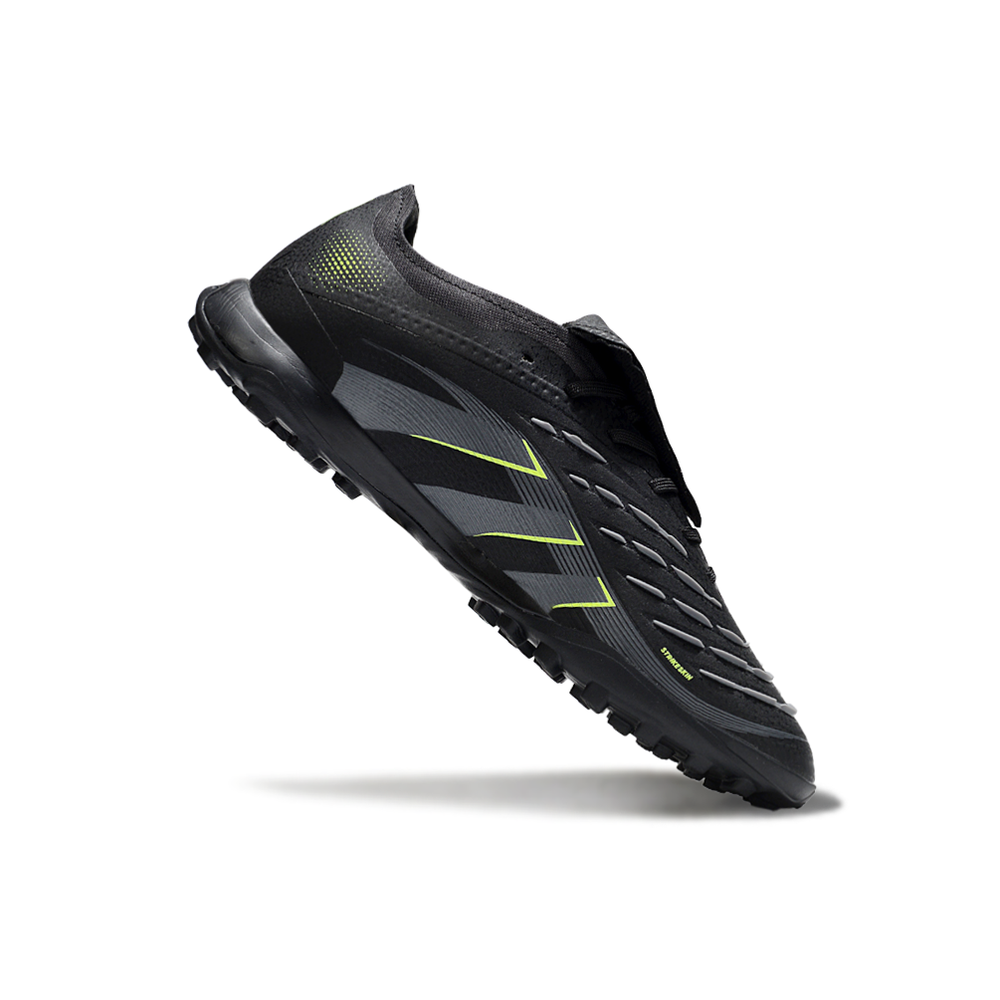 Chuteira Society Adidas Predator League Elite TF Preto e Verde