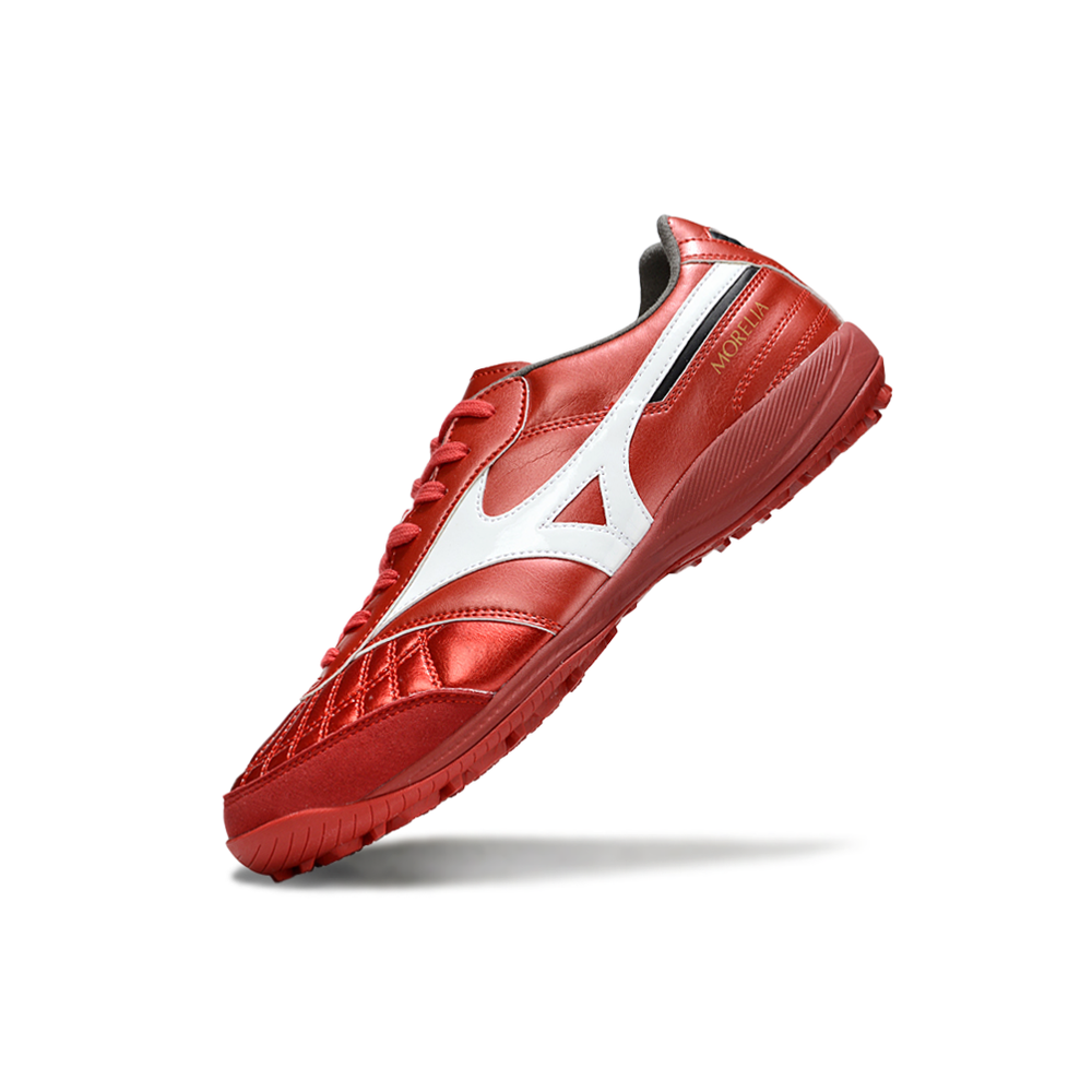 Chuteira Society Mizuno Morelia Neo 4 TF ''Ruby Red'' Vermelho
