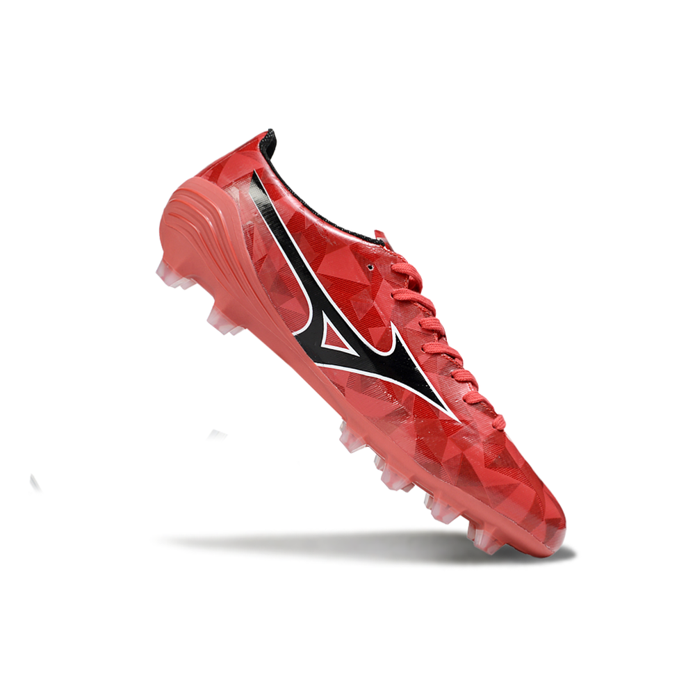 Chuteira Campo Mizuno Alpha II FG ''Ruby Red'' Vermelho