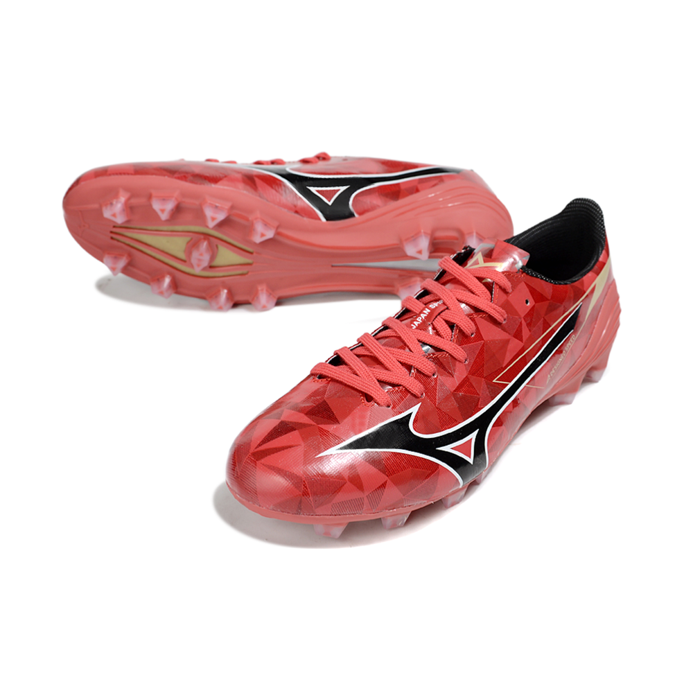 Chuteira Campo Mizuno Alpha II FG ''Ruby Red'' Vermelho