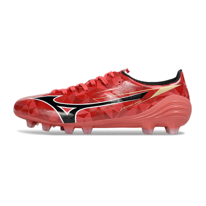 Chuteira Campo Mizuno Alpha II FG ''Ruby Red'' Vermelho