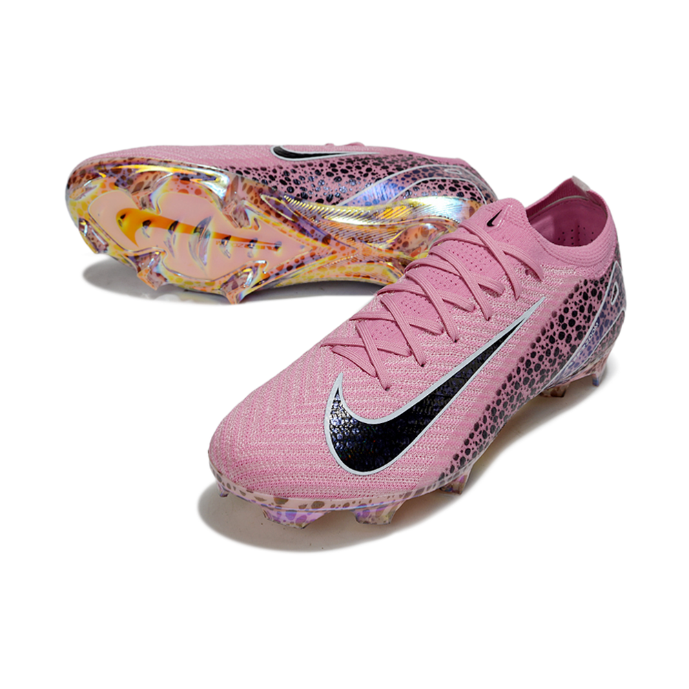 Chuteira Campo Nike Air Zoom Mercurial Vapor 16 Elite FG Rosa 