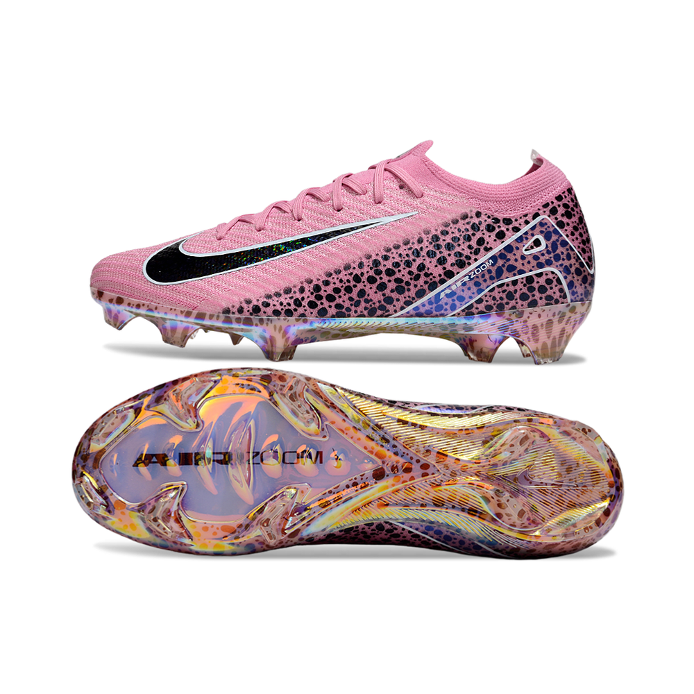 Chuteira Campo Nike Air Zoom Mercurial Vapor 16 Elite FG Rosa 