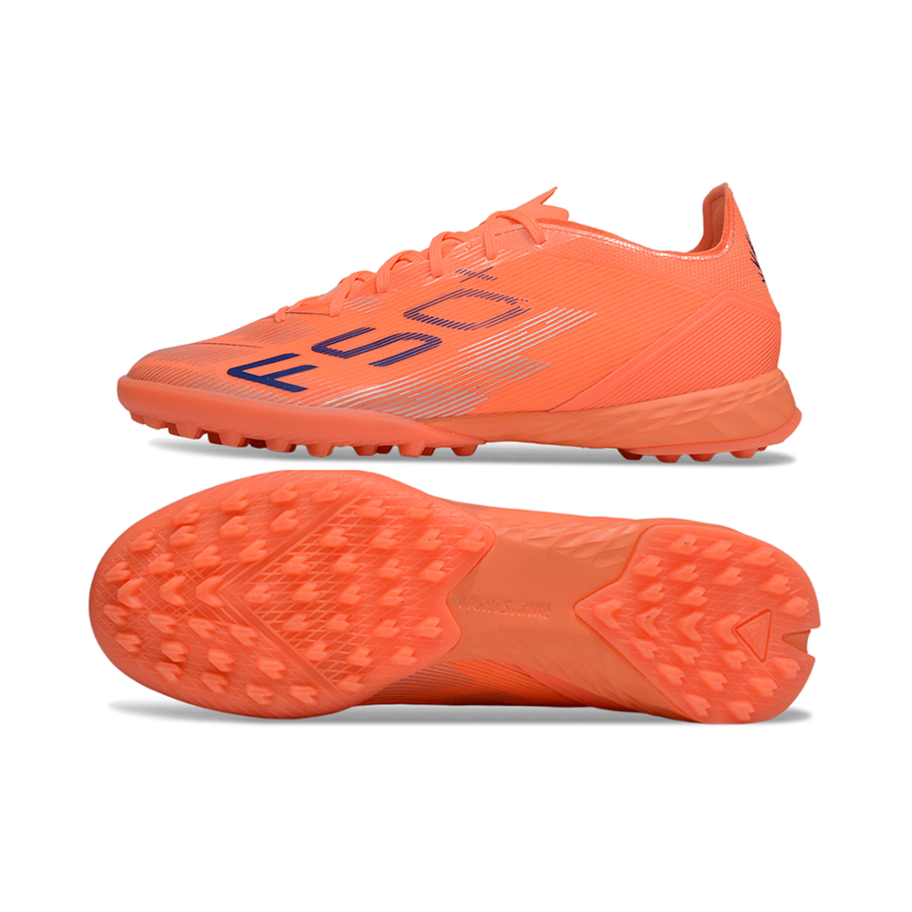 Chuteira Society Adidas F50 TF Laranja 