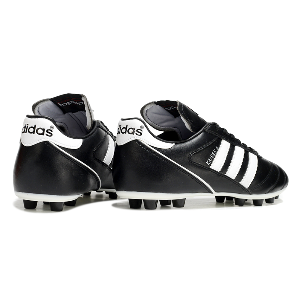 Chuteira Campo Adidas Copa Mundial FG ''Kaiser 5'' Preto e Banco