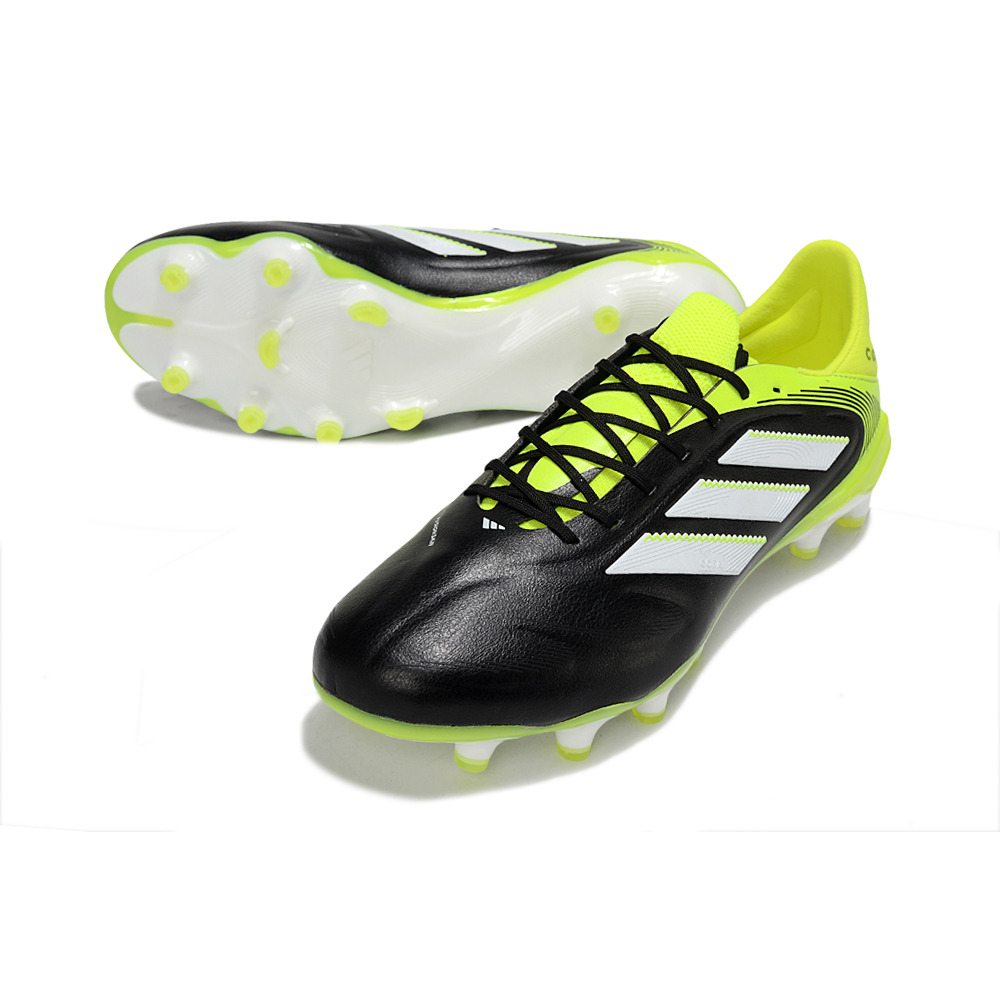Chuteira Campo Adidas Copa Pure III Elite FG Preto e Verde