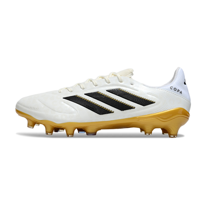 Chuteira Campo Adidas Copa Pure III Elite FG ''Road To Glory'' Branco e Dourado