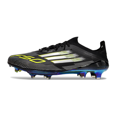 Chuteira Campo Adidas F50+ FG Preto e Amarelo