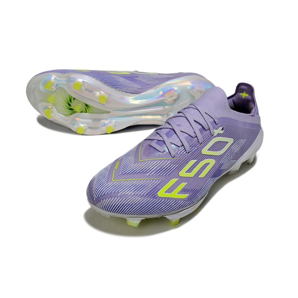 Chuteira Campo Adidas F50+ FG Roxo e Verde