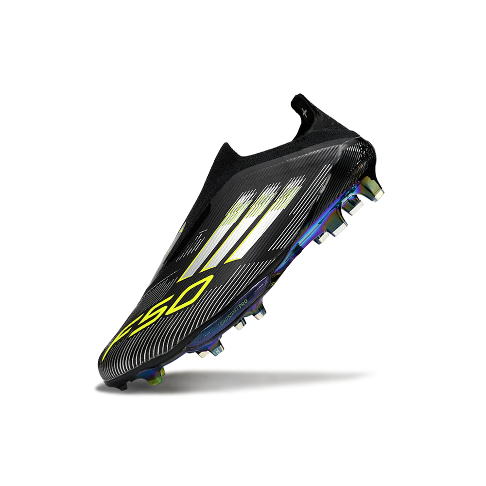 Chuteira Campo Adidas F50+ LL FG Preto e Verde