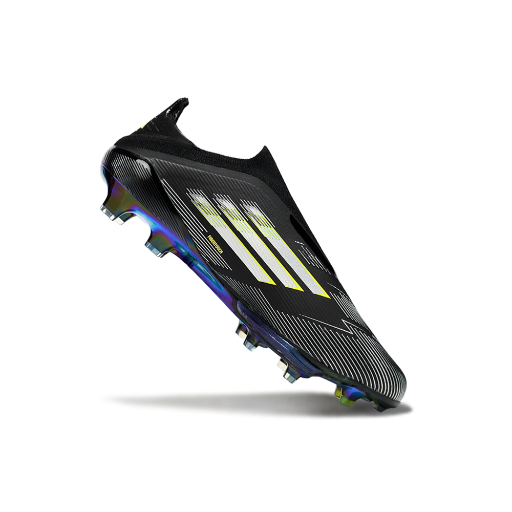 Chuteira Campo Adidas F50+ LL FG Preto e Verde