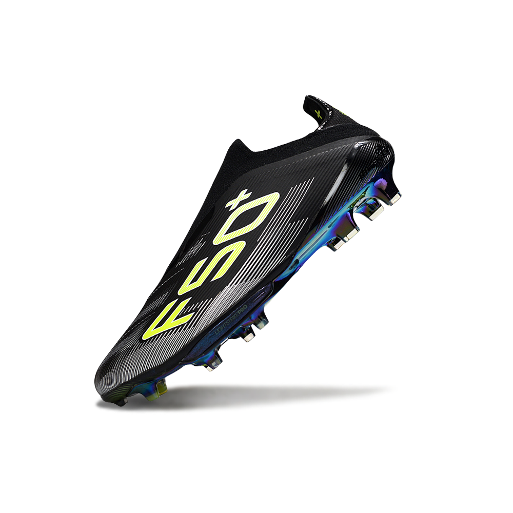 Chuteira Campo Adidas F50+ LL FG Preto e Verde