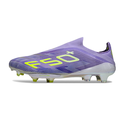 Chuteira Campo Adidas F50+ LL FG Roxo e Verde