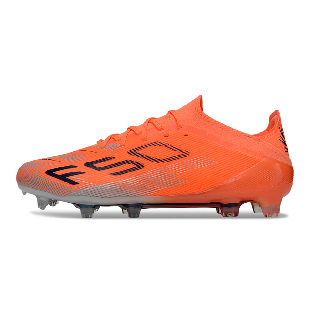 Chuteira Campo Adidas F50 FG Laranja e Cinza