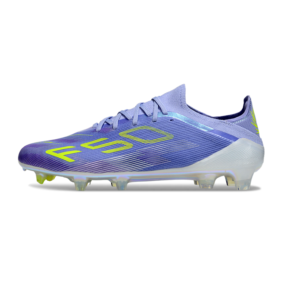 Chuteira Campo Adidas F50 FG Roxo e Verde