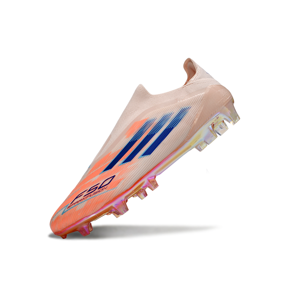 Chuteira Campo Adidas F50 LL FG Rosa e Azul